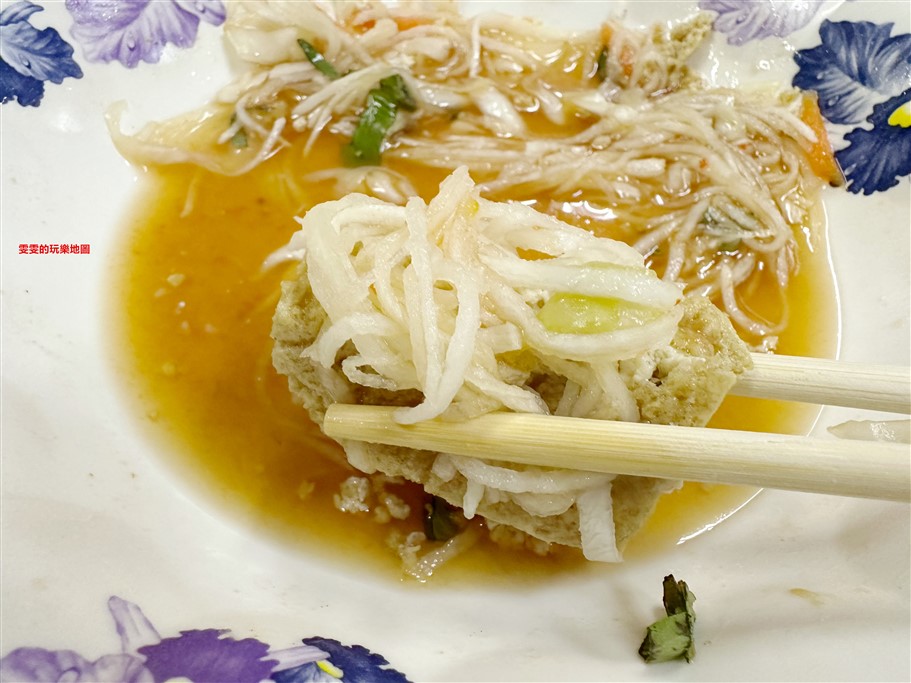 花蓮玉里。橋頭臭豆腐，臭豆腐界天花板，香酥夠味又多汁 @雯雯的玩樂地圖