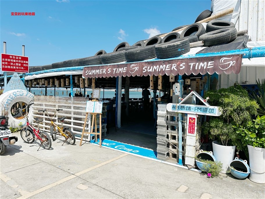 新北林口。行動咖啡SUMMER&#8217;S TIME，61西濱快速道路海景第一排景觀咖啡 @雯雯的玩樂地圖