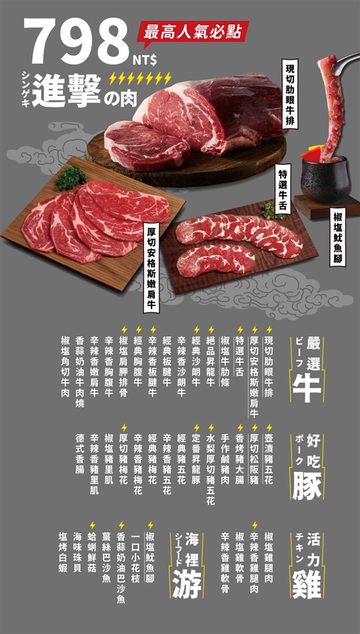 桃園中壢。肉次方燒肉放題中壢元化店,王品集團旗下品牌,燒肉放題吃到飽,最低$598起 @雯雯的玩樂地圖