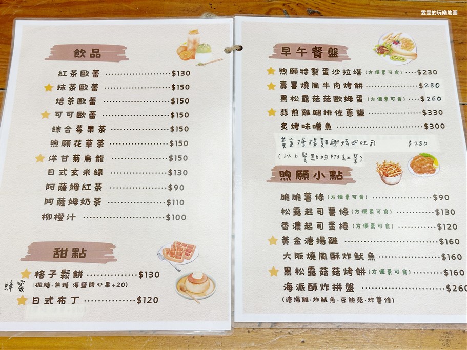 桃園中壢。煦願咖啡，住宅區中新開幕早午餐店，主打選用天然新鮮食材，來一場營養滿分的美味饗宴 @雯雯的玩樂地圖