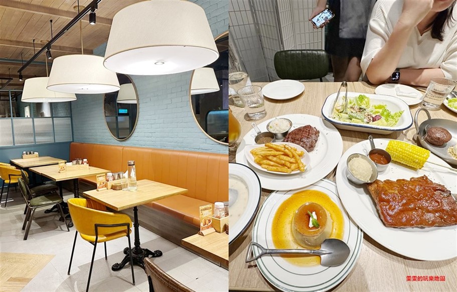 桃園中壢。史坦利美式牛排大江店,餐點選擇豐富多樣化,是個大口吃肉的好去處 @雯雯的玩樂地圖