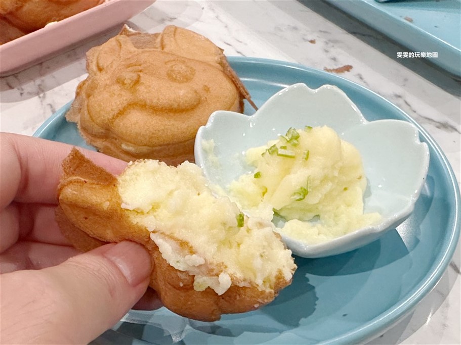 桃園中壢。麥宅,中壢下午茶,法鬥造型雞蛋糕好可愛,懷念的古早味，又能選擇餡料碰撞出新滋味 @雯雯的玩樂地圖