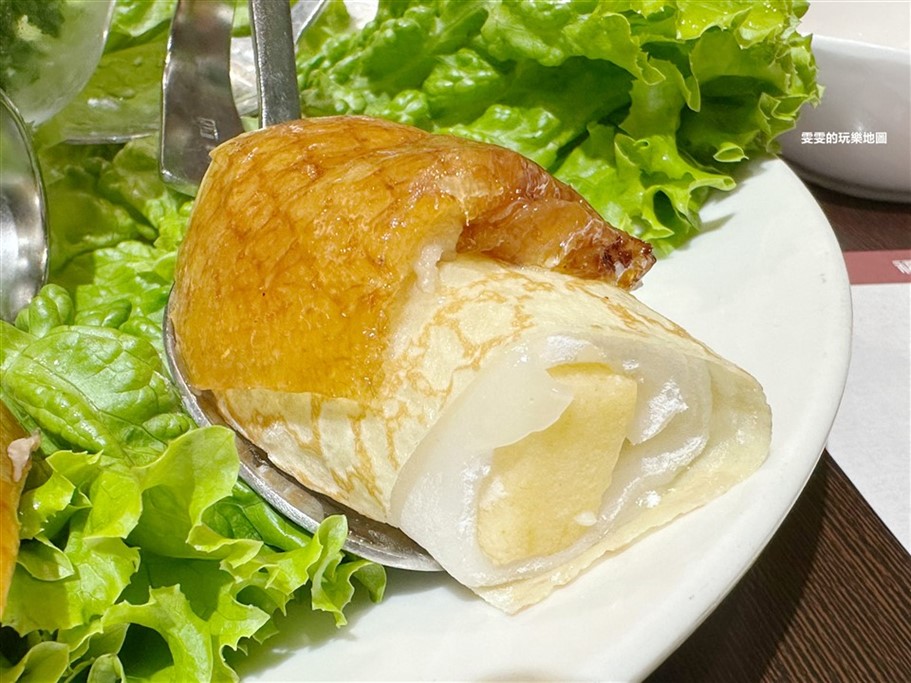 桃園。福容飯店桃園店福粵樓，櫻桃片皮鴨一鴨五吃，還有多樣化選擇的港式點心、江浙料理 @雯雯的玩樂地圖