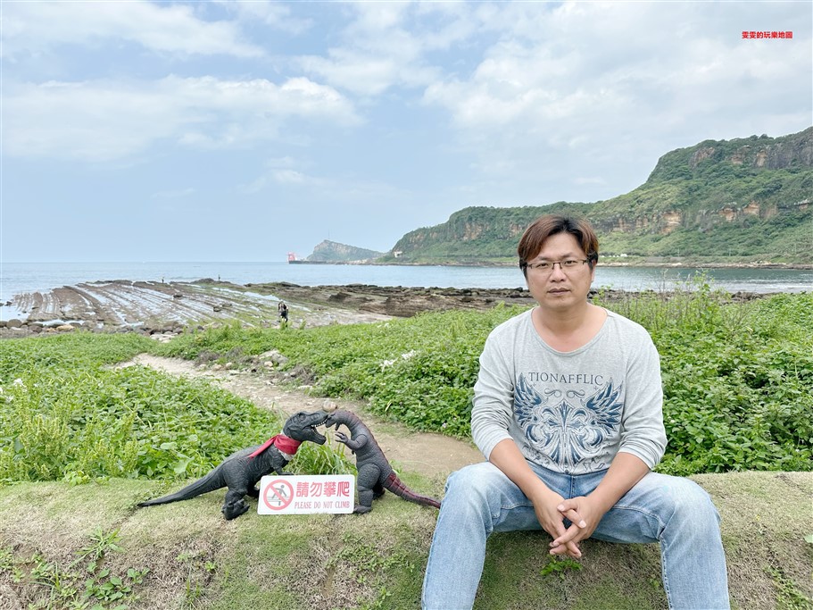新北萬里。山海芳園，由軍事重地改建而成的海景第一排景觀咖啡廳，一併將山景和海景納入眼底 @雯雯的玩樂地圖