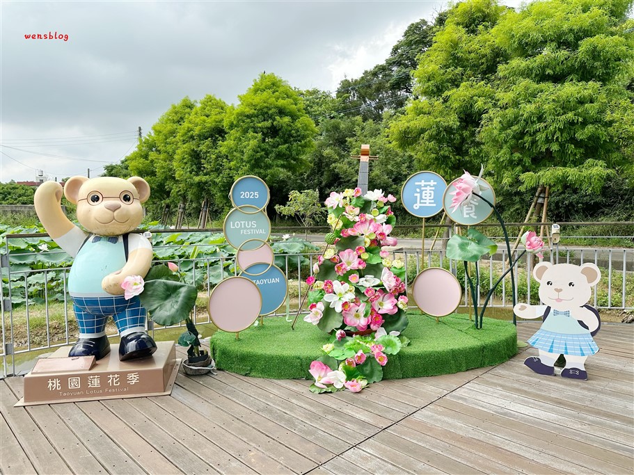 桃園觀音。2025桃園蓮花季，7/1~8/17開跑，賞花之餘還能體驗乘坐在大王蓮上輕功水上漂的感覺 @雯雯的玩樂地圖