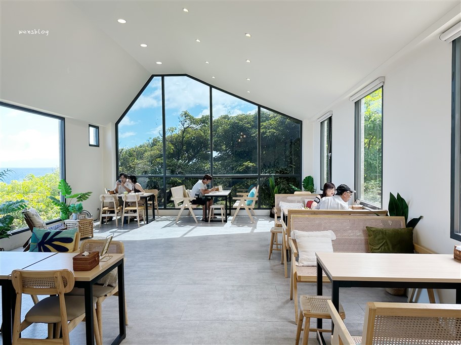 宜蘭頭城。九號咖啡石城館，同時坐擁無敵海景、山嵐美景的絕美玻璃屋 @雯雯的玩樂地圖