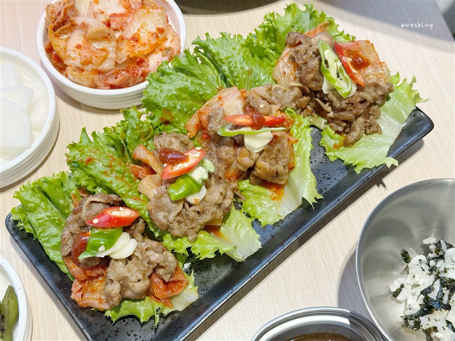 桃園。燒桶子韓食料理烤肉桃園統領店，主打韓式烤肉及豐富多樣的經典料理 @雯雯的玩樂地圖