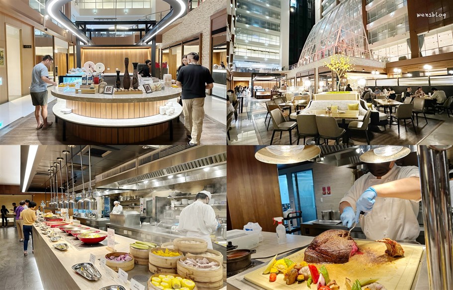 桃園大園。喜來登酒店優廚西餐廳，提供跨國界料理，五星級主廚融合西式料理與異國風味吃到飽 @雯雯的玩樂地圖