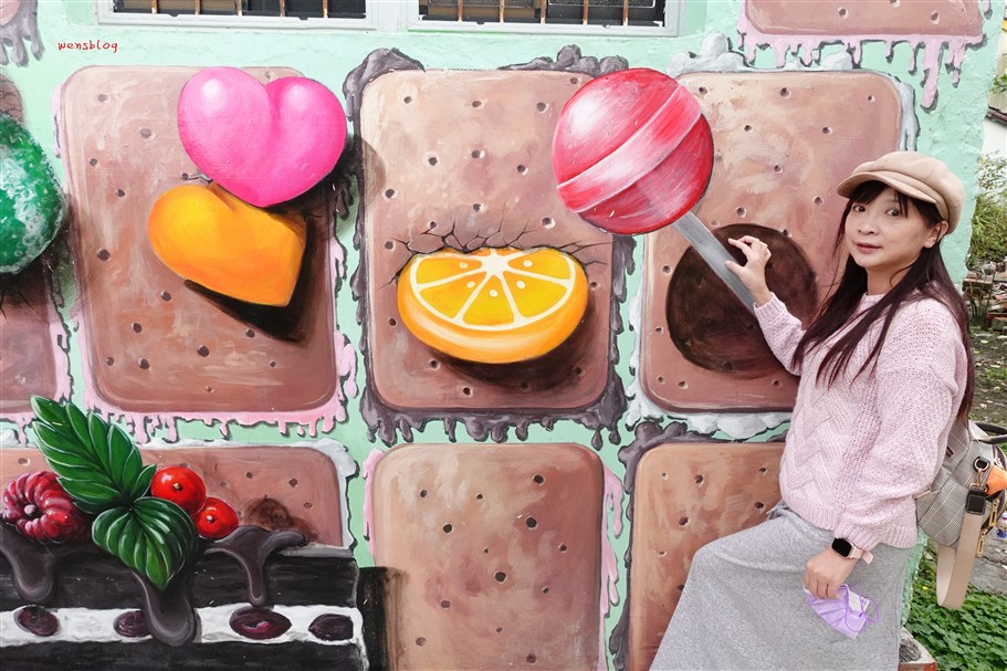 台中石岡。九房3D彩繪村，以童話故事為主題，畫工細緻逼真充滿童趣又好玩 @雯雯的玩樂地圖