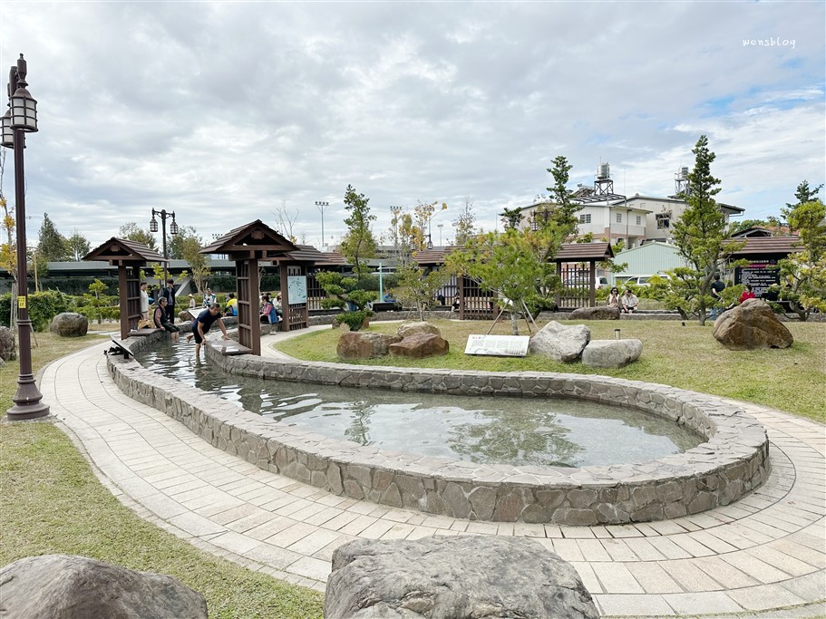 南投埔里。福興溫泉親子公園，親子同樂的好去處，還能免費泡足湯、免費租借腳踏車騎乘 @雯雯的玩樂地圖