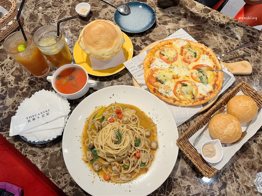 桃園中壢。托斯卡尼尼義大利餐廳中壢大時鐘店，新開幕~中壢約會聚餐新選擇 @雯雯的玩樂地圖