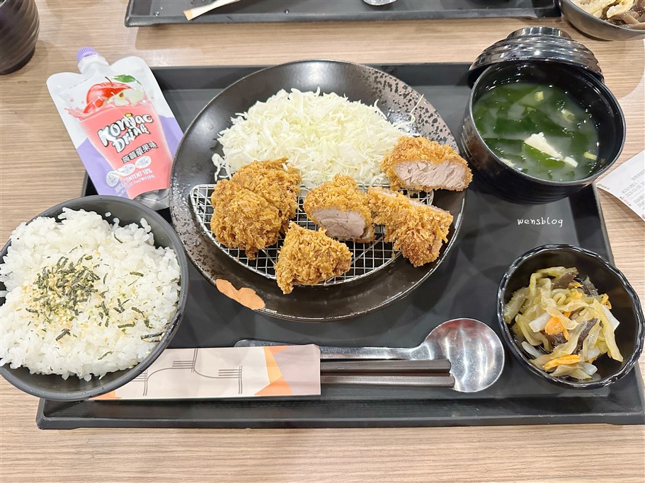 桃園中壢。福勝亭內壢店,老字號連鎖平價日式豬排店 @雯雯的玩樂地圖