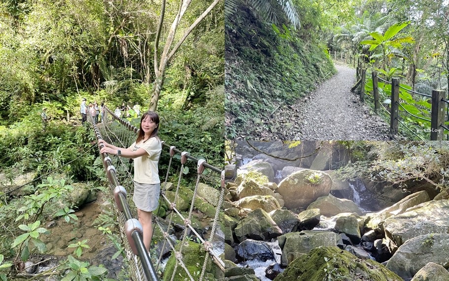 新竹尖石。馬胎古道，有如走在原始林當中，聽著蟲鳴鳥叫以及流水聲 @雯雯的玩樂地圖