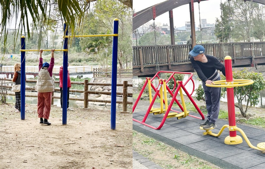 新竹關西。牛欄河親水公園、東安古橋，步道平緩好走，老少皆宜，還有必拍古色古香的歷史古蹟 @雯雯的玩樂地圖