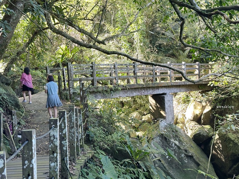 新竹尖石。馬胎古道，有如走在原始林當中，聽著蟲鳴鳥叫以及流水聲 @雯雯的玩樂地圖