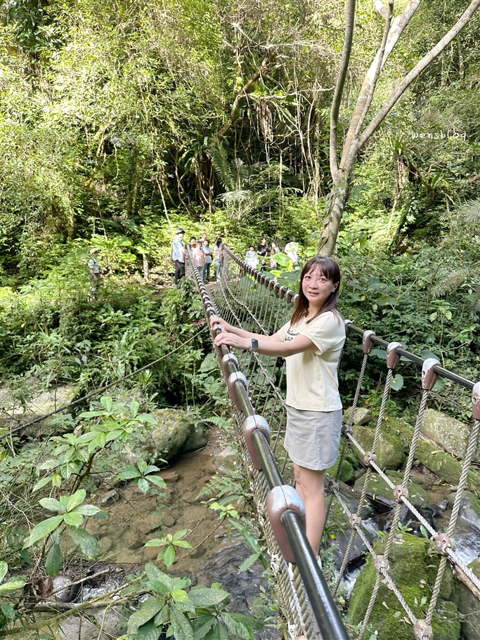 新竹尖石。馬胎古道，有如走在原始林當中，聽著蟲鳴鳥叫以及流水聲 @雯雯的玩樂地圖