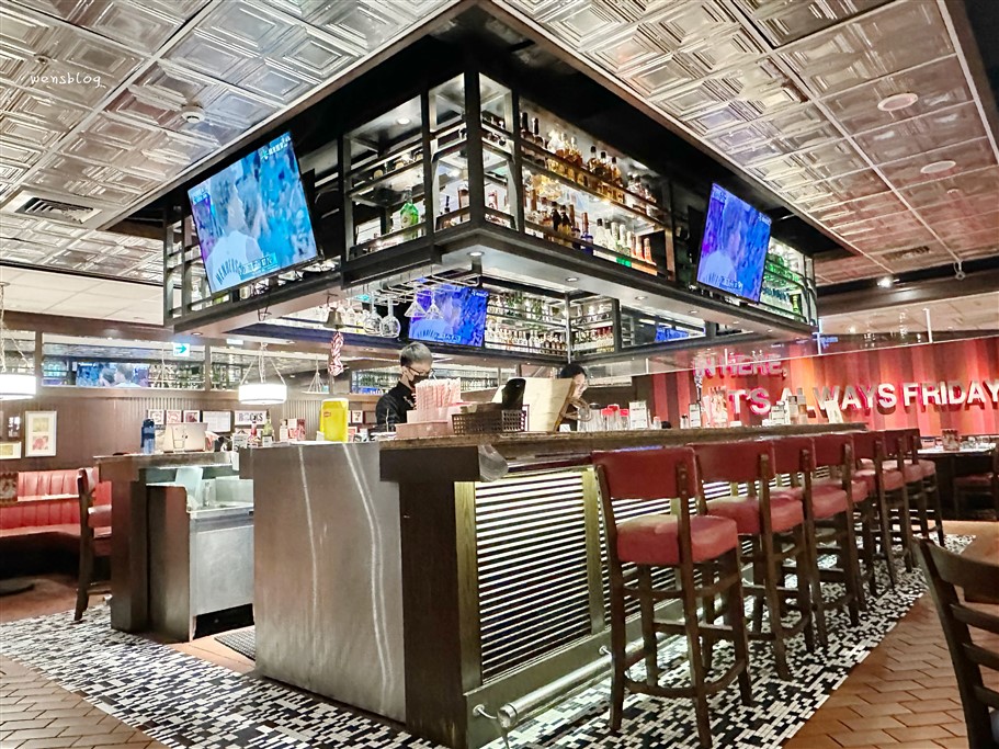 桃園中壢。TGI FRIDAYS美式餐廳中壢餐廳，元老級的美式餐廳，歡樂氣氛滿滿，餐點選擇多，聚餐好去處 @雯雯的玩樂地圖