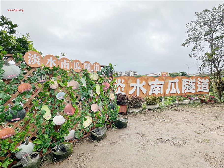 新北淡水。淡水南瓜隧道＆屯山阿嬤的農作，宛如小型南瓜博物館，各式各樣從可愛小巧到巨大等你拍照打卡 @雯雯的玩樂地圖