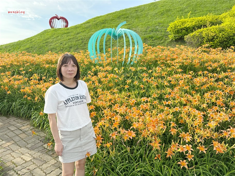 台中后里。后里環保公園，從原本的垃圾場搖身一變成為美麗的公園，賞花、放電一次滿足 @雯雯的玩樂地圖