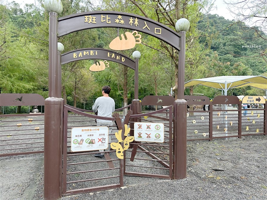 宜蘭冬山。斑比山丘，近距離體驗梅花鹿、水豚君的可愛之處 @雯雯的玩樂地圖