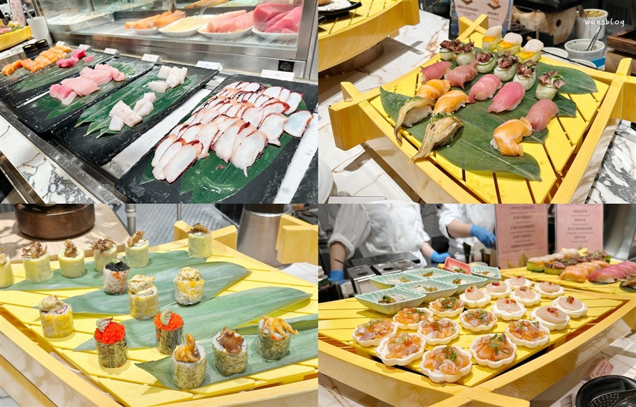 新竹。煙波大飯店湖濱會館莫內饗宴，全新打造的頂級自助餐品牌 @雯雯的玩樂地圖