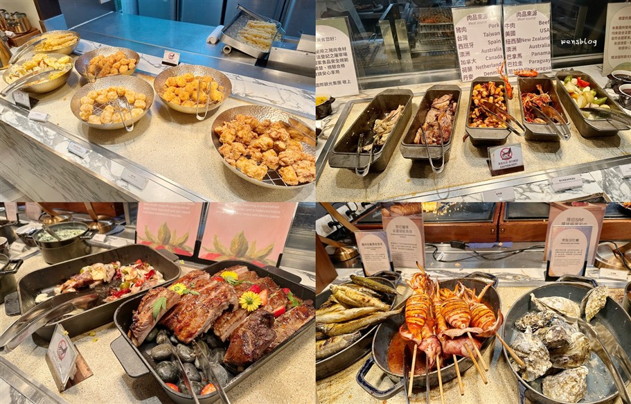 新竹。煙波大飯店湖濱會館莫內饗宴，全新打造的頂級自助餐品牌 @雯雯的玩樂地圖