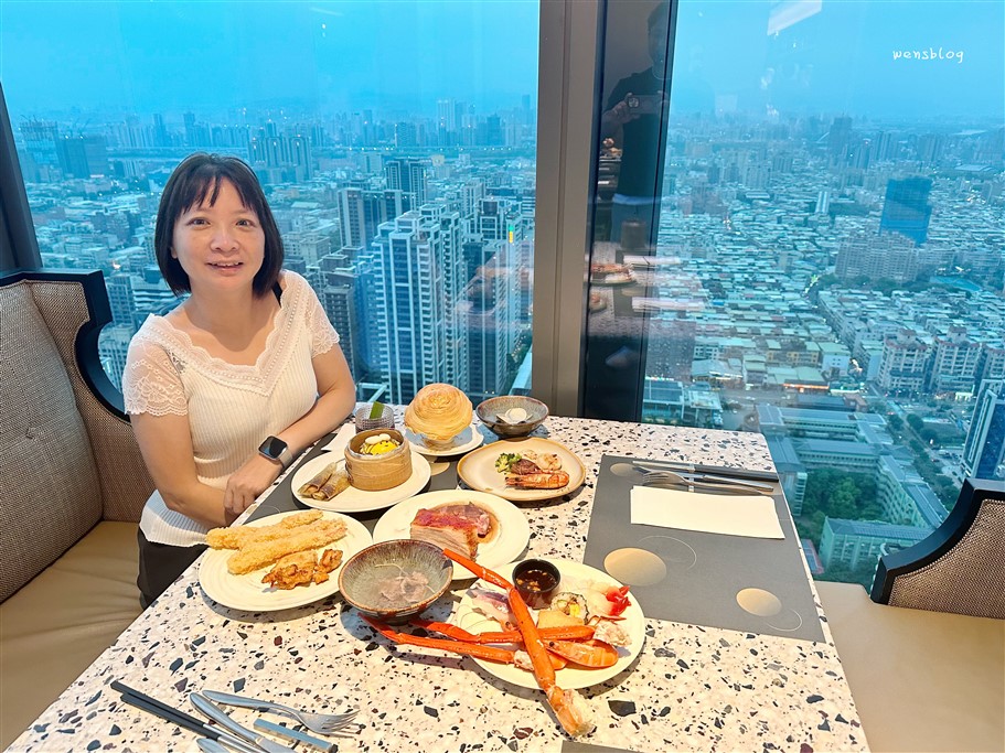 新北新莊。INPARADISE饗饗新莊 i-Tower，高空吃到飽，美食配美景無敵享受 @雯雯的玩樂地圖